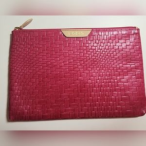 NWOT Lodis Hot Pink Clutch